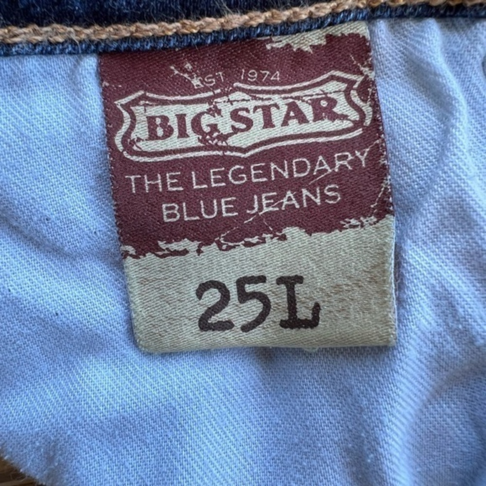 Vintage‎ Big Star Remy low rise boot cut jeans - Picture 6 of 8